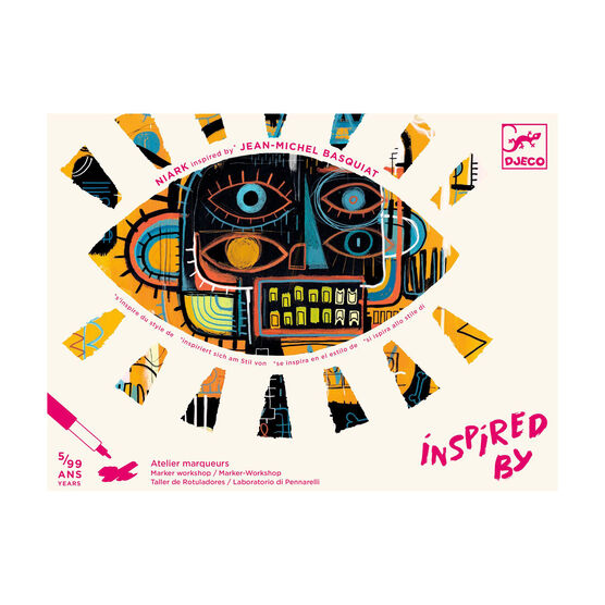 Basquiat Colouring Kit